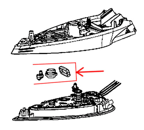 CS-00141287, Уплотнители к утюгу