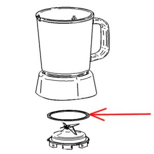 SS-192716 - Прокладка блендера Tefal уплотнительная